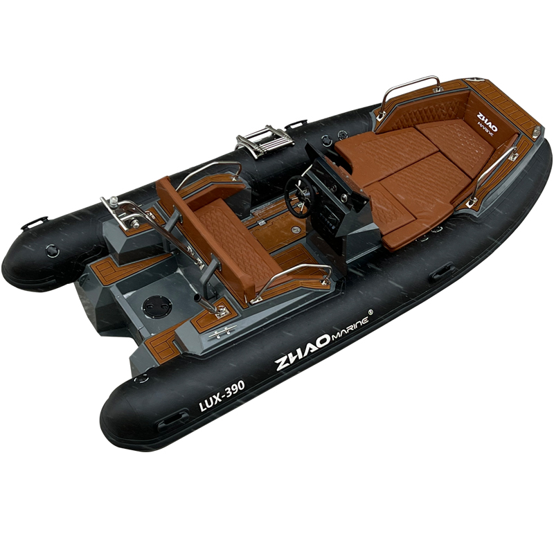 Fishing Boat Aluminum - Bateau gonflable de nervure de coquille