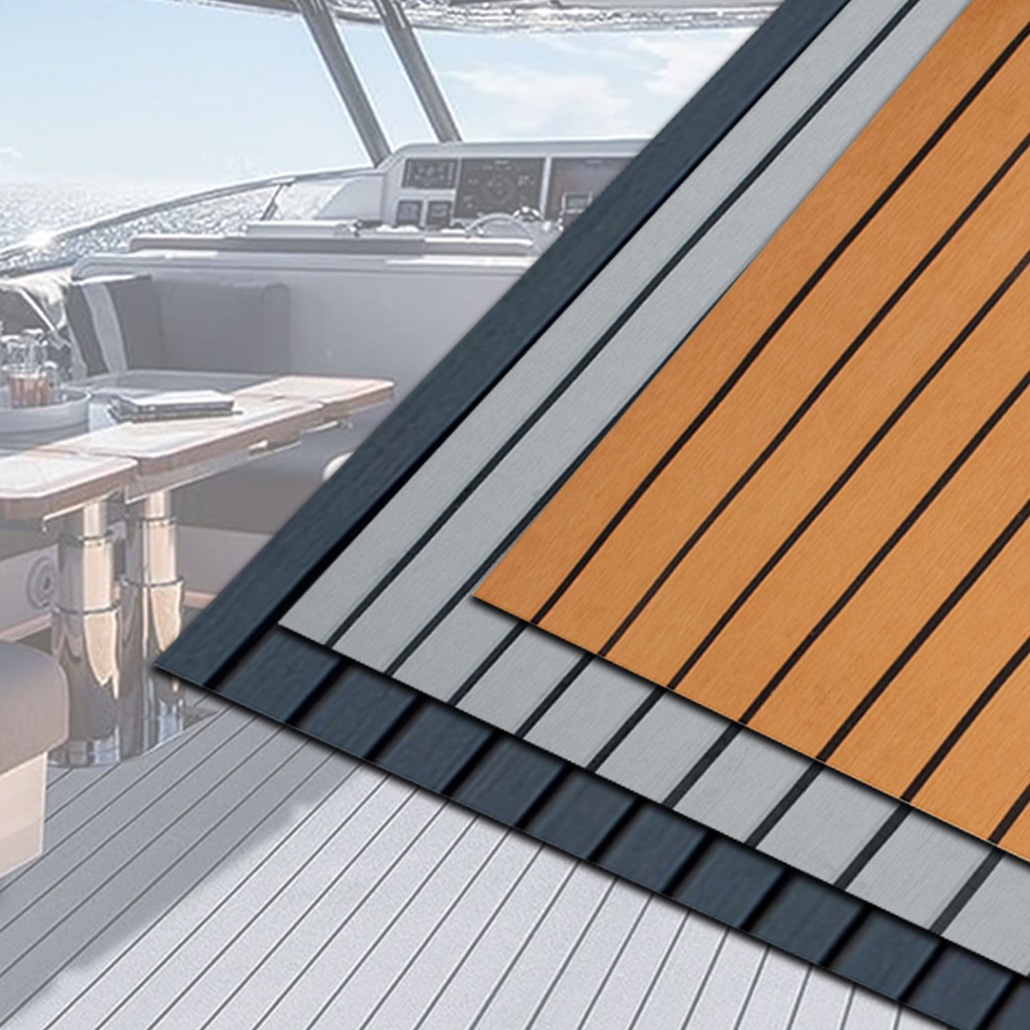 Fishing Boat Fiberglass - Tapis Nautique en EVA, Revêtement de