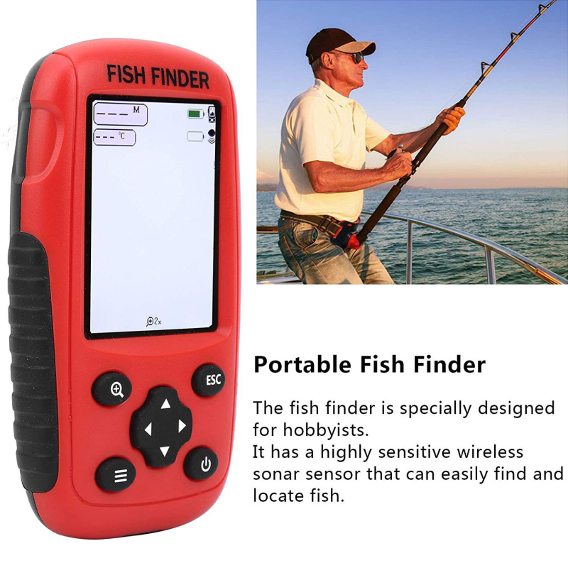 Détecteur de poissons sans fil - Fishing Boat Depth Finder avis et prix